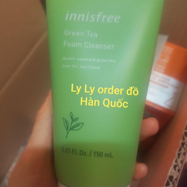 Sữa rửa mặt trà xanh innisfree