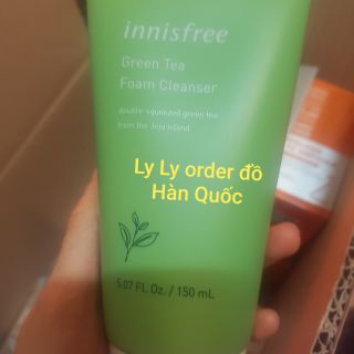 Sữa rửa mặt trà xanh innisfree