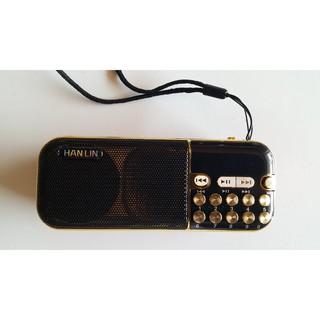 (Giá sốc)Đài radio fm nghe nhạc cắm USB,thẻ nhớ Hanlin chính hãng