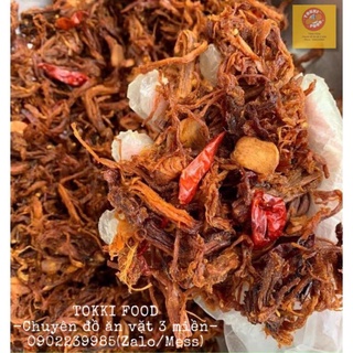 Khô heo cháy tỏi tokki food 300g
