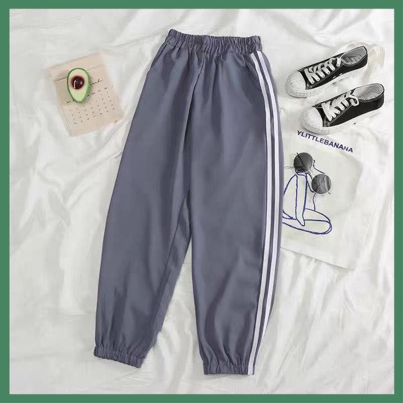 [Mã FASHIONT4WA2 giảm 10K đơn 50K] Quần Thể Thao 3 Sọc Nữ Thời Trang - La mode | BigBuy360 - bigbuy360.vn