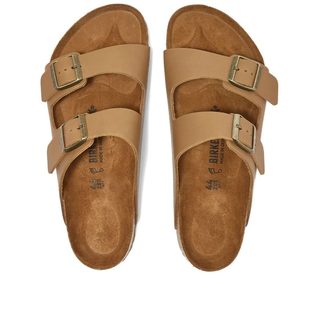 Dép Quai Ngang Nam Nữ Unisex Birkenstock Arizona 1017261 Màu Nâu