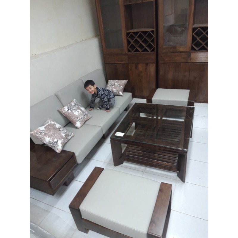 Bộ Sofa Gỗ Óc Chó TOMSON.M