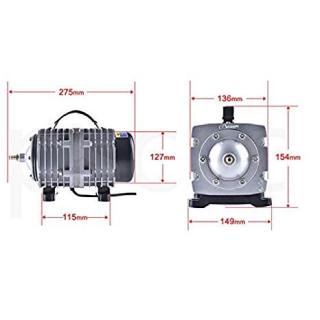 Máy Sủi Oxy bể cá bể tôm - Máy thổi oxy hồ cá công suất lớn RESUN ACO-008 - Hàng Công Ty