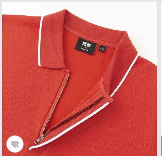 Áo polo theory Uniqlo