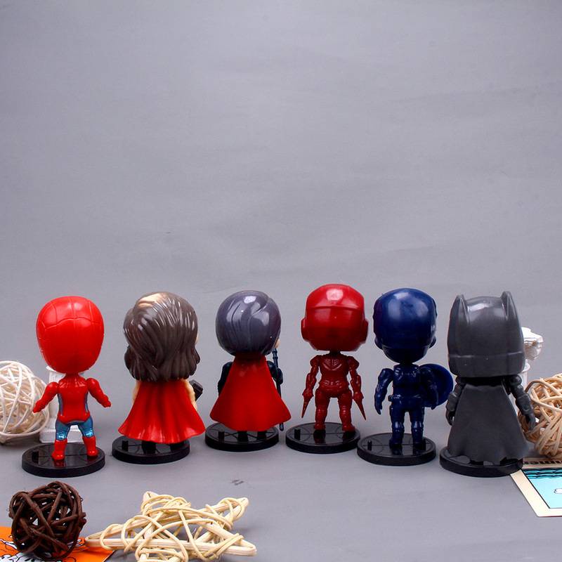 Búp bê siêu anh hùng phiên bản Q đồ chơi mô phỏng đồ chơi trẻ em nhân vật anime