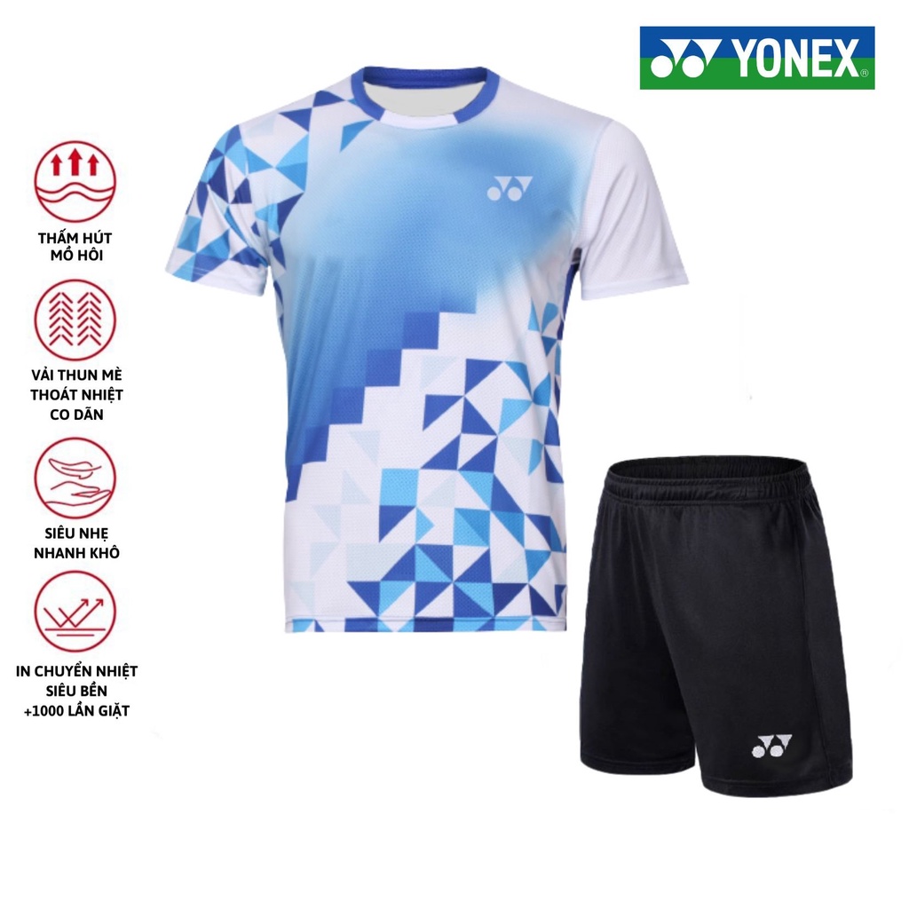 Áo cầu lông, quần cầu lông Yonex chuyên nghiệp mới nhất sử dụng tập luyện và thi đấu cầu lông MS54