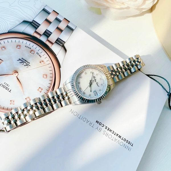 Đồng hồ nữ chính hãng Mathey Tissot D710AI - Máy quartz pin - Kính cường lực