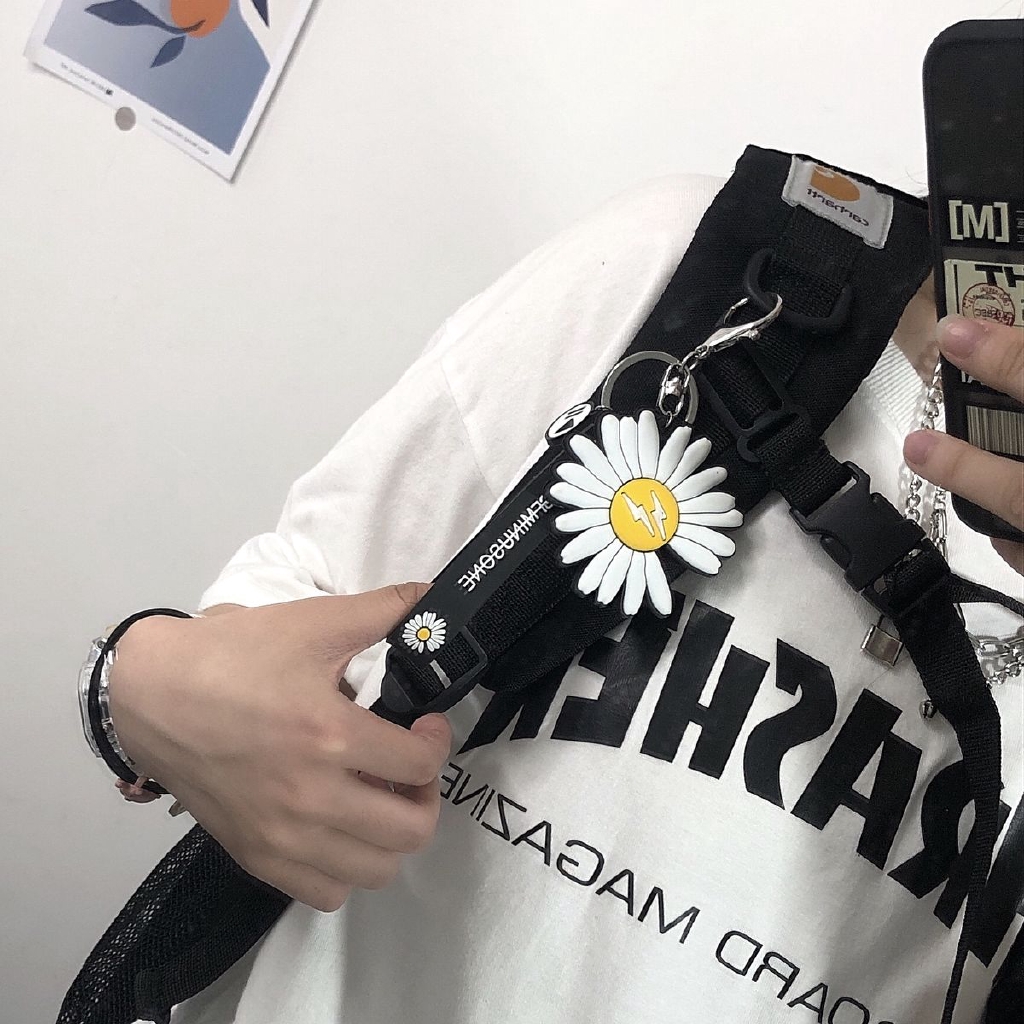 Móc Khóa Hình Giày Trượt Ván Hoa Cúc Nhỏ 22311