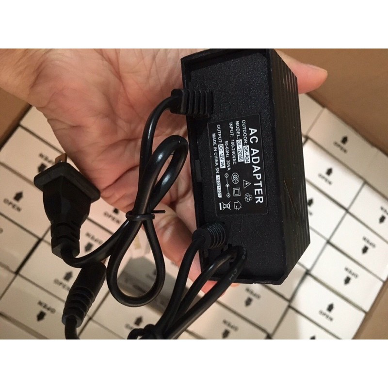 Nguồn Adapter 12V_2A  HÀNG MỚI  Nguồn treo 12V_2A giành cho camera, đầu ghi hình , các thiết bị điện