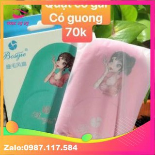 Quạt sấy mi có gương soi
