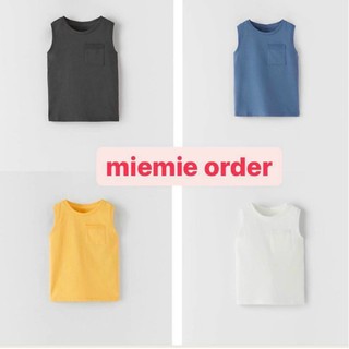 Set 4 áo ba lỗ bé có túi