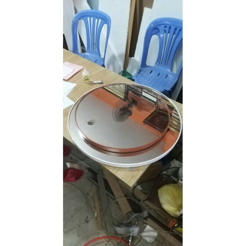 Gương tròn, gương đèn led trang điểm, gương nhà tắm