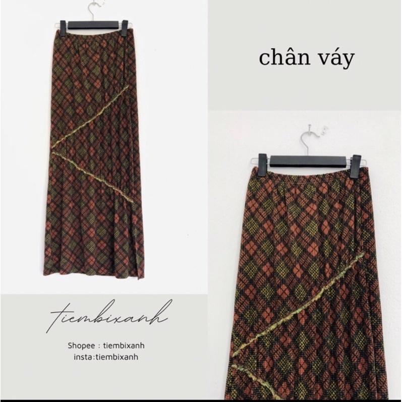 2hand chân váy si nhật nhiều mẫu đồng giá 69k CV407