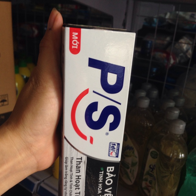 Kem đắnh răng ps than hoạt tính