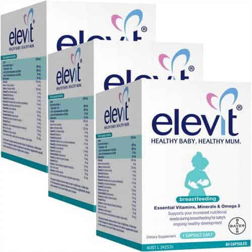 Vitamin Elevit dành cho mẹ sau sinh - Úc (hộp 60 viên)