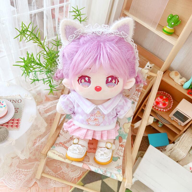 Búp Bê Ca Rô 20cm Xinh Xắn