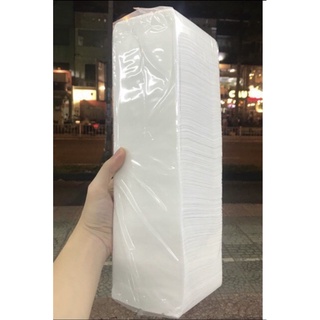 Bông Cắt Tẩy Trang Lau Mặt Spa - Phun Xăm Tatto ( Cây Gi Chữ Vuông Nhật )