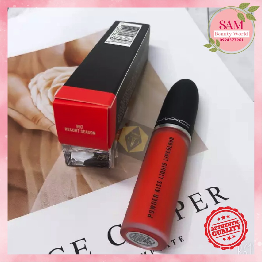 Son Kem Mac Màu 992 Resort Season  - Tone Cam Neon