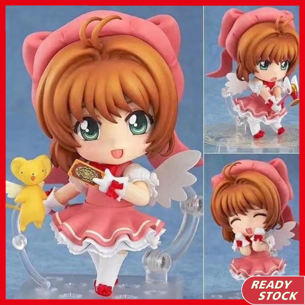 Nendoroid Sakura chan #Set 400 Mô Hình Nhân Vật anime Thủ Lĩnh Thẻ Bài