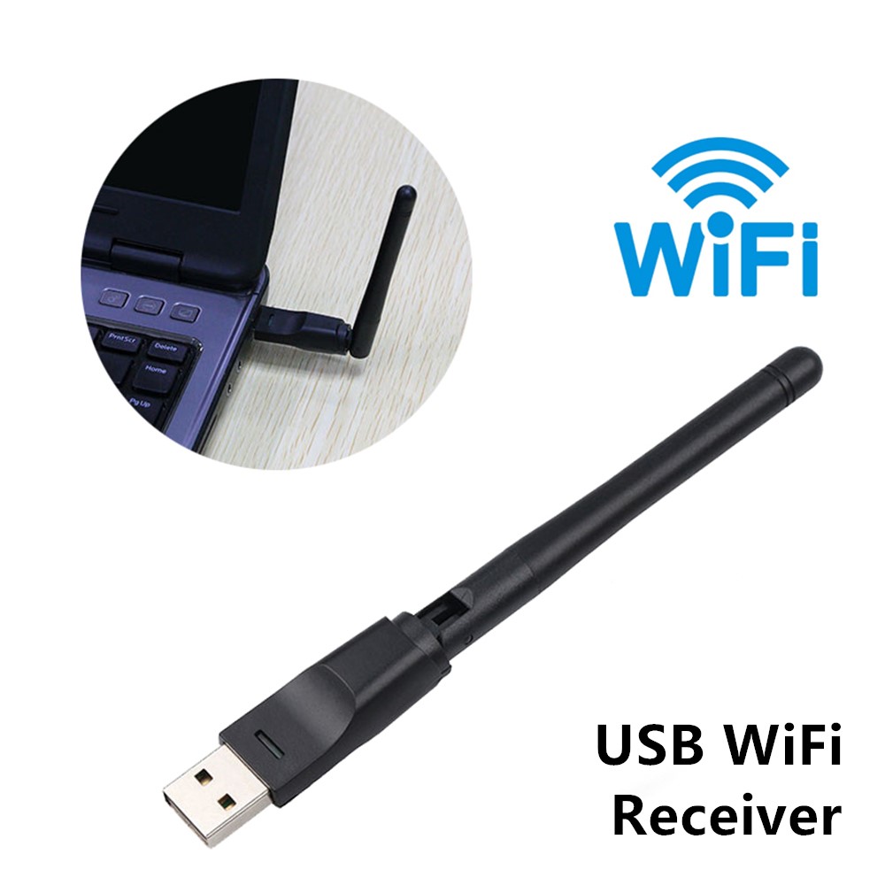 Ăng Ten Thu Phát Wifi 2.4ghz Wlan 150mbps Cho Tv Dvb T2 Wifi 5ghz