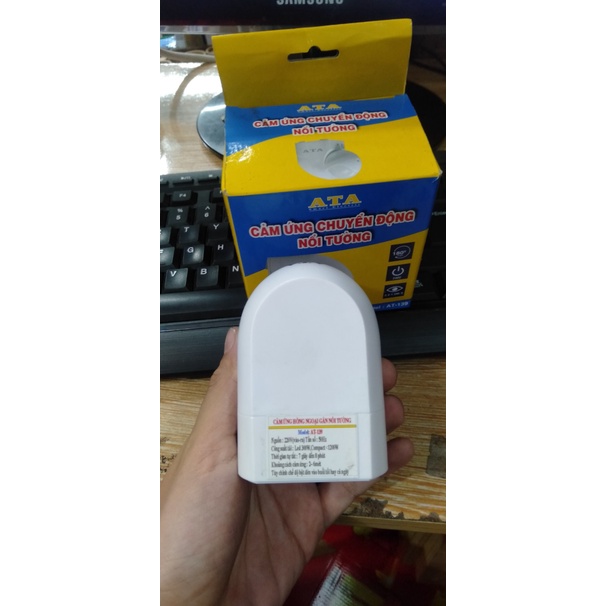 Cảm ứng chuyển động hồng ngoại kín nước gắn ngoài trời ATA AT139