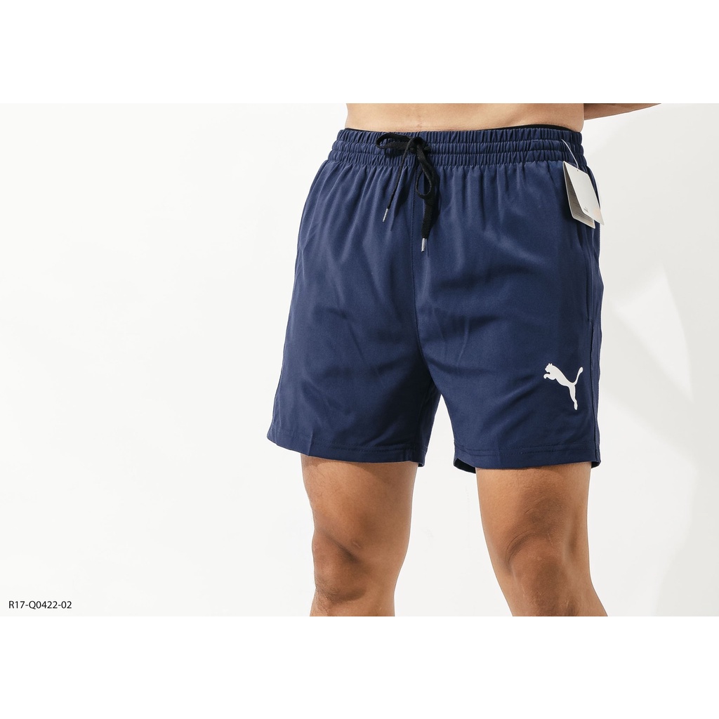 Quần run tập gym nam R17 in hình - xi dãn 2 lớp form trên gối - thể thao nam VNXK