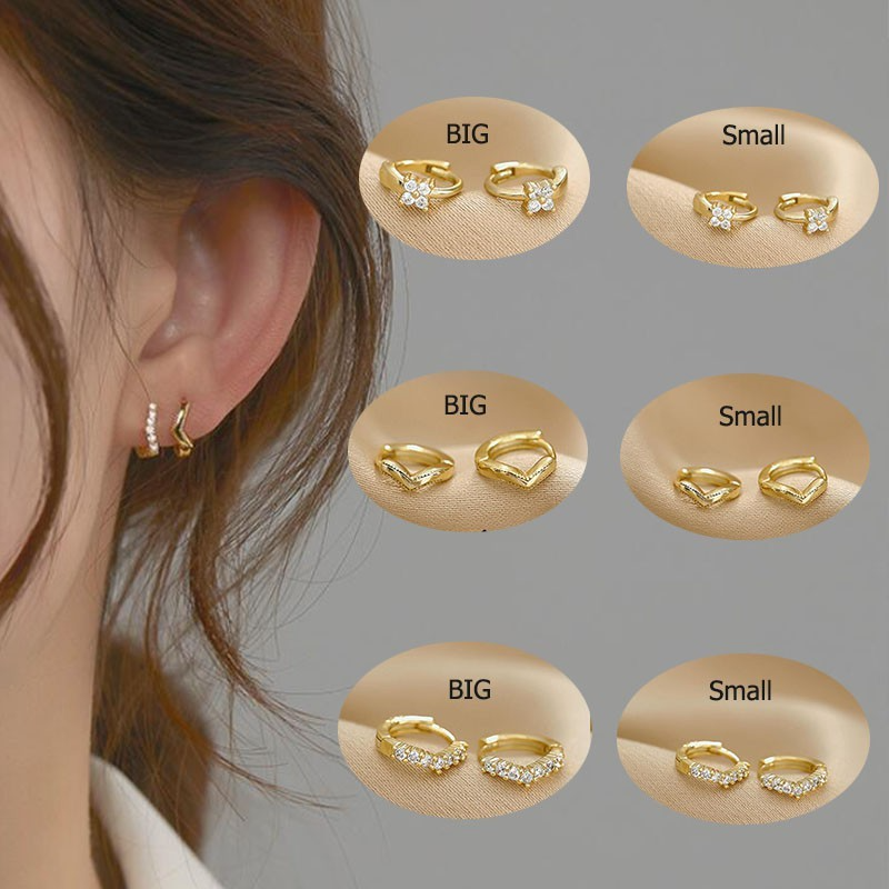 1 Đôi Bông Tai Thời Trang Nữ Tính