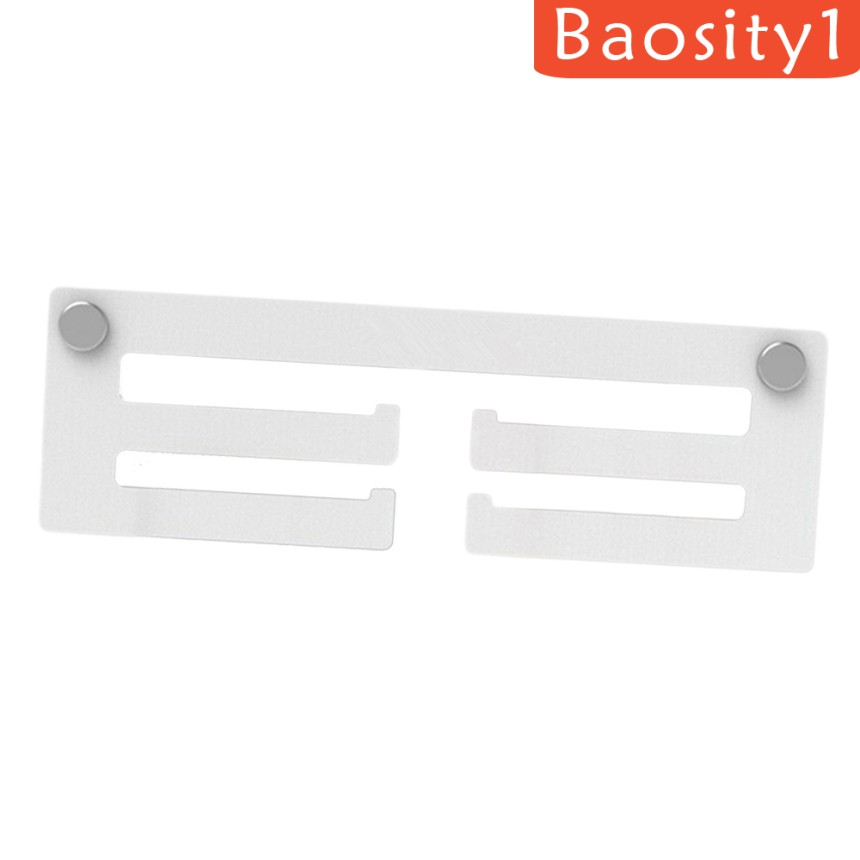 [Baosity1] Giá Treo 3 Tầng 30x10cm Màu Trắng