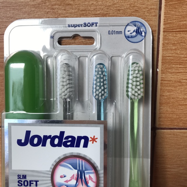 Combo 3 Bàn Chải Đánh Răng Jordan Clean Slim