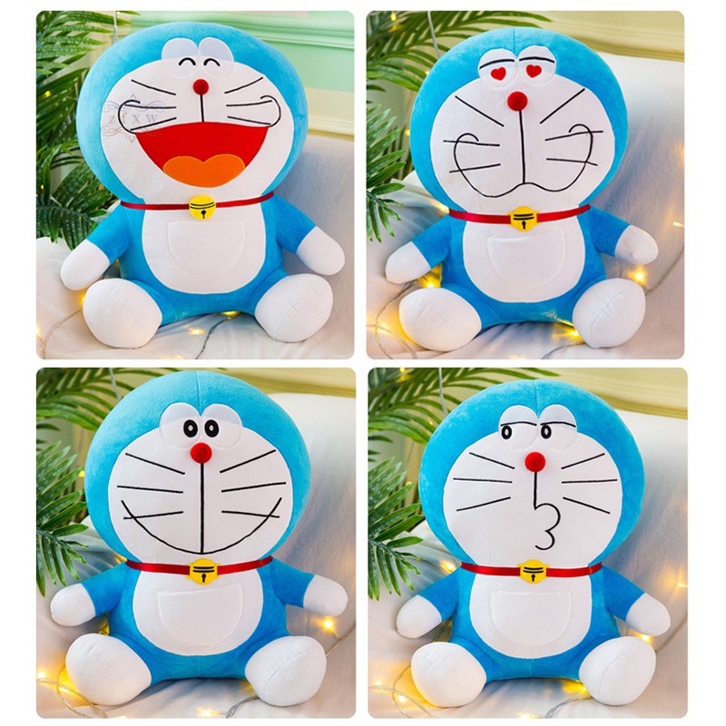 Thú Nhồi Bông Hình Mèo Máy Doraemon Mềm Mại Cỡ Lớn Cho Bé Gái