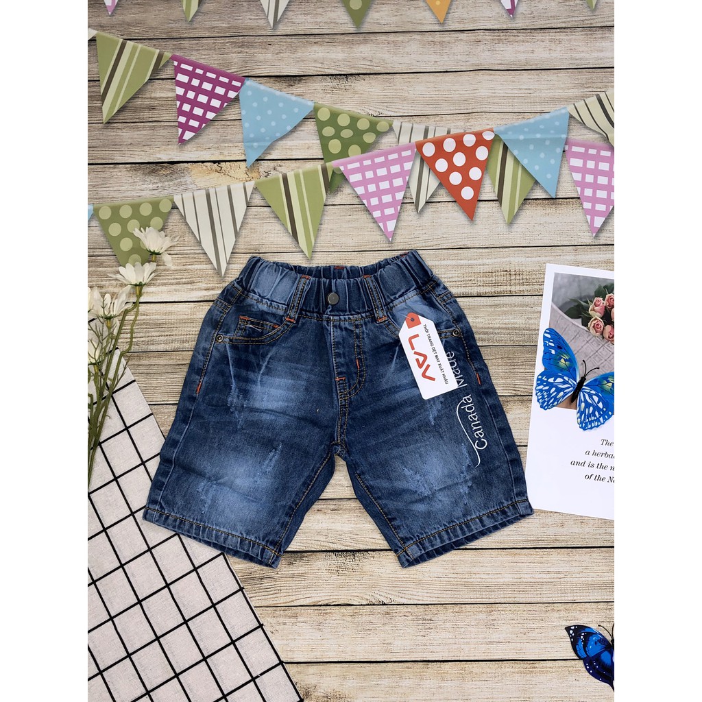 QUẦN BÒ JEAN CHO BÉ TRAI, quần cho bé đi học từ (9-24kg)