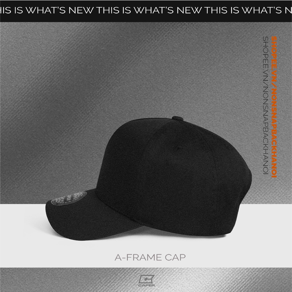 Mũ nón lưỡi trai form đứng trơn năng động