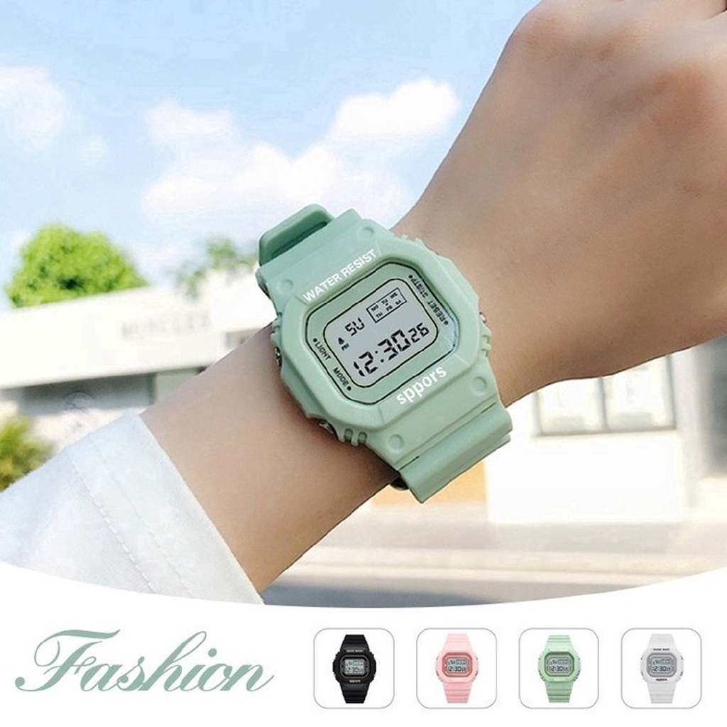 CASIO Đồng Hồ Thể Thao Điện Tử Chống Nước Có Đèn Led Cho Nam