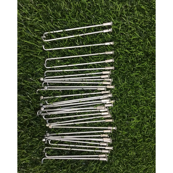Combo 1 bộ 32 nan hoa inox dành cho xe đạp trẻ em 8.4cm-11cm
