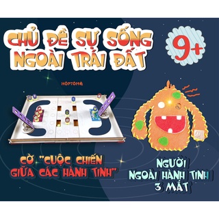 Bộ Đồ Chơi Khoa Học STEM "Sự Sống Ngoài Trái Đất" - Dành Cho Bé Trai Bé Gái - Sáng Tạo Tự Lắp Ráp DIY - Hộp Tò Mò
