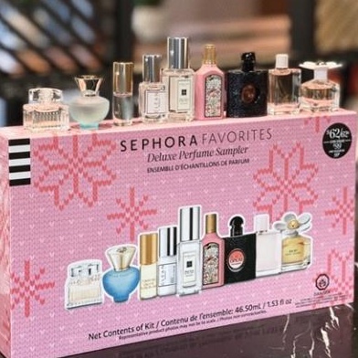Set 9 nước hoa mini Sephora Favorites Deluxe Perfume Sampler