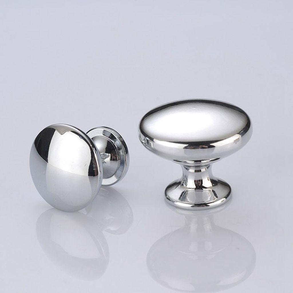 1 Tay Cầm Cửa Tròn Kèm Ốc Vít Thời Trang Dùng Trang Trí Nội Thất