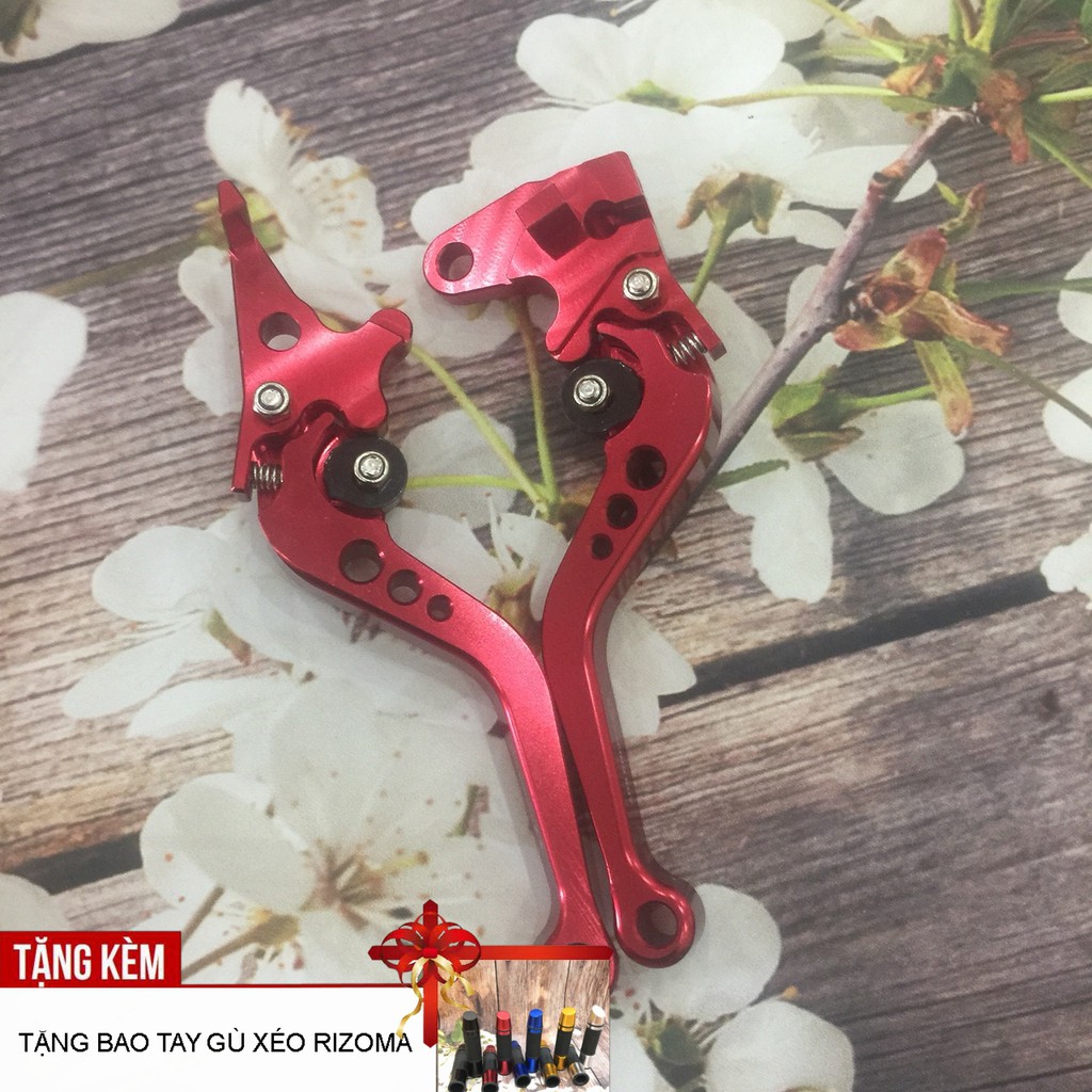 Trọn bộ tay phanh cao cấp Racing Boy thiết kế sắc sảo cho xe máy đẹp như mới DDT
