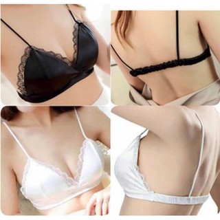 Bra Satin viền ren cực đẹp