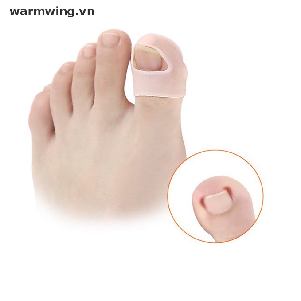 1 Cặp Dụng Cụ Silicone Chỉnh Hình Móng Chân Mọc Ngược