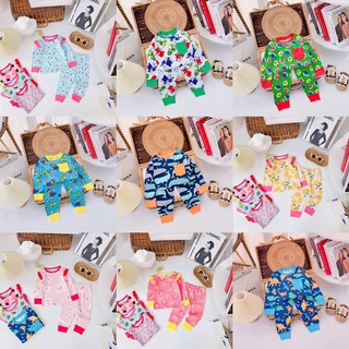 [ Xuất dư chất đẹp ] Bộ tay dài xuất dư nằm điều hoà cho bé trai bé gái