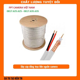 10 mét dây cáp tín hiệu liền nguồn chuyên dụng cho camera