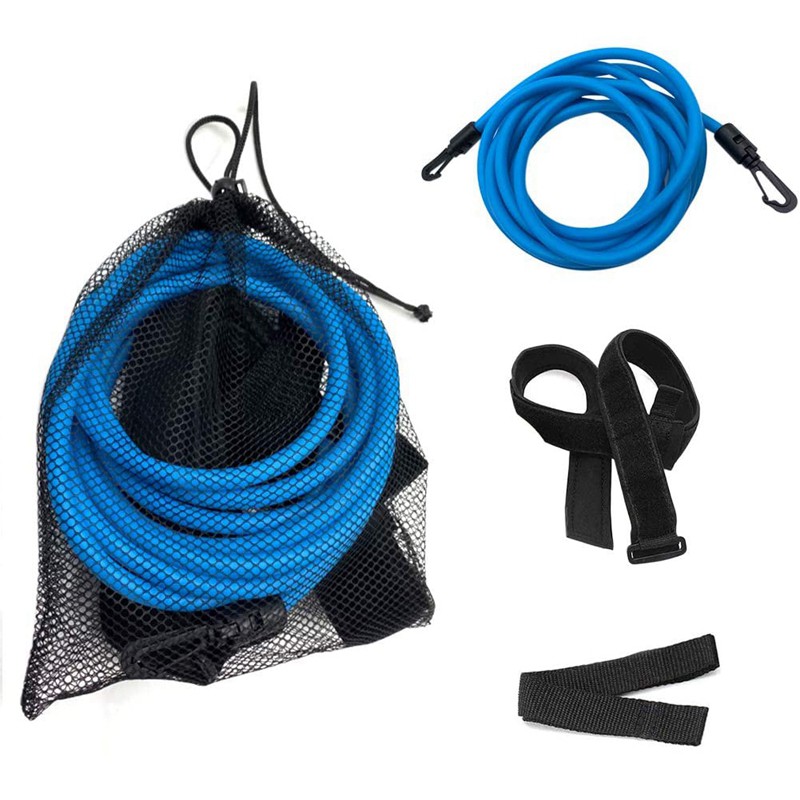 Swim Training Belt Swimming Bungee Training Rope Swimming Resistance Bands for Stationary Resistance Training