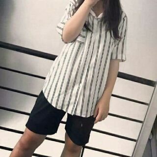 Áo sơ mi kẻ sọc nam nữ