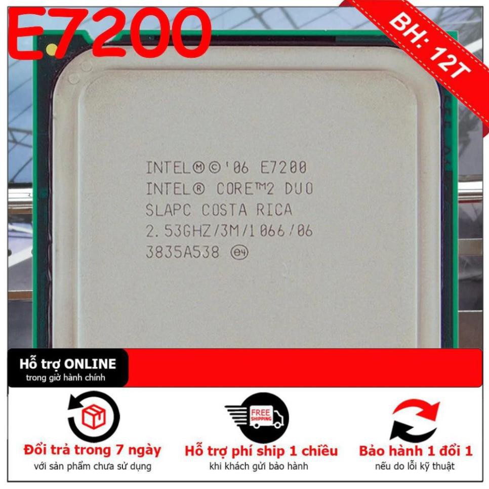 CPU desktop  Socket 775 Q9300 E8400 E7500 E6000 E5400 bóc máy giá rẻ