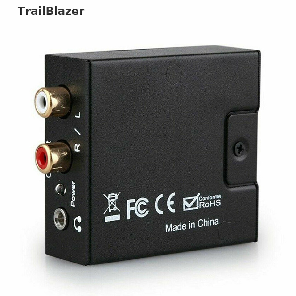 Tbvn Optical Coaxial Toslink Digital to Analog Audio Converter Adapter RCA 3.5mm L/R Jelly