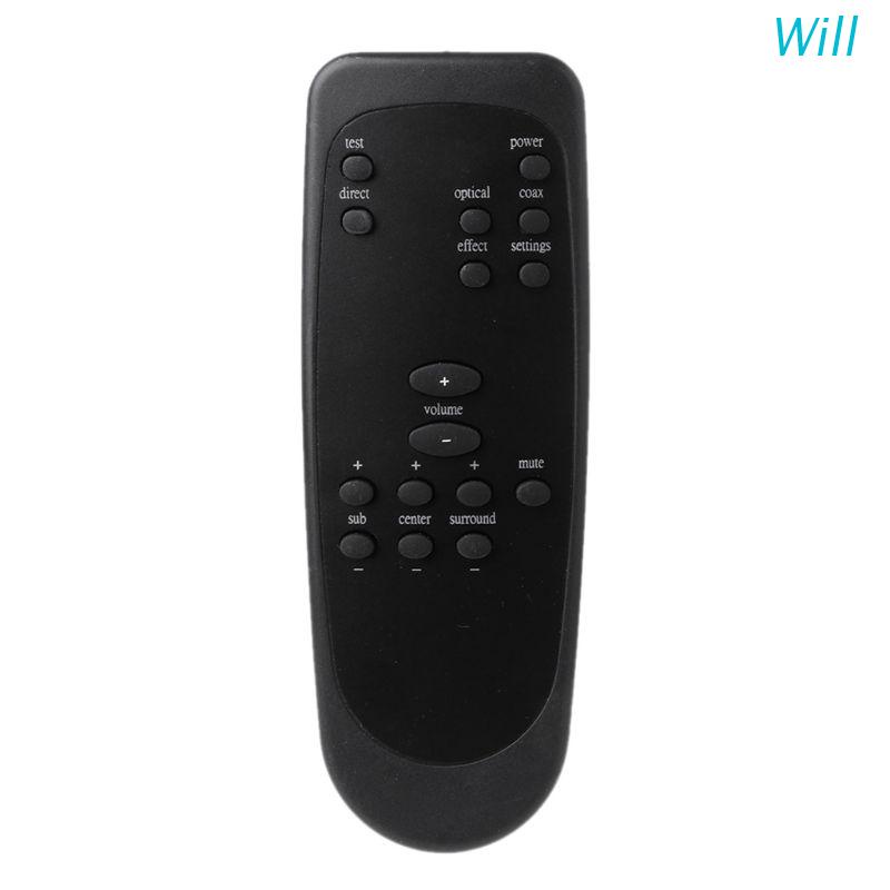Điều khiển từ xa bằng nhựa màu đen thay thế cho loa Logitech Z5500 Z-5500 Z5450 Z-5450 Z680 Z-680