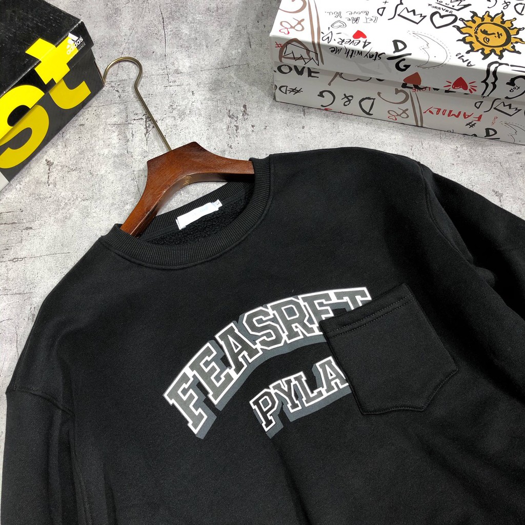 Áo nỉ sweater LÓT NỈ nam bigsize cao cấp ANSW111 | BigBuy360 - bigbuy360.vn