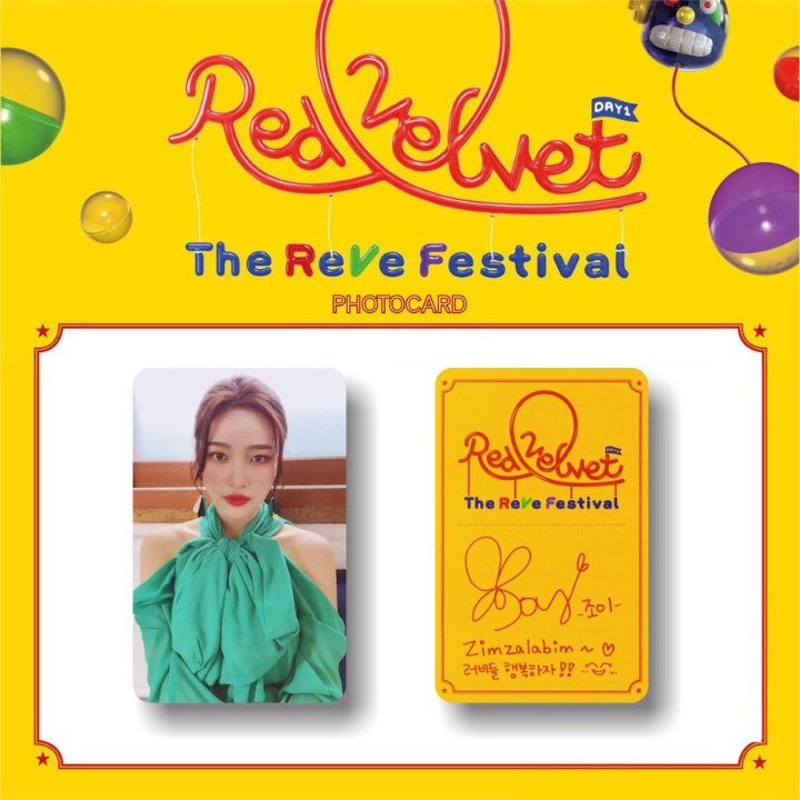 Set 5 card RV The Reve Festival Day 1 Guide Book ver.